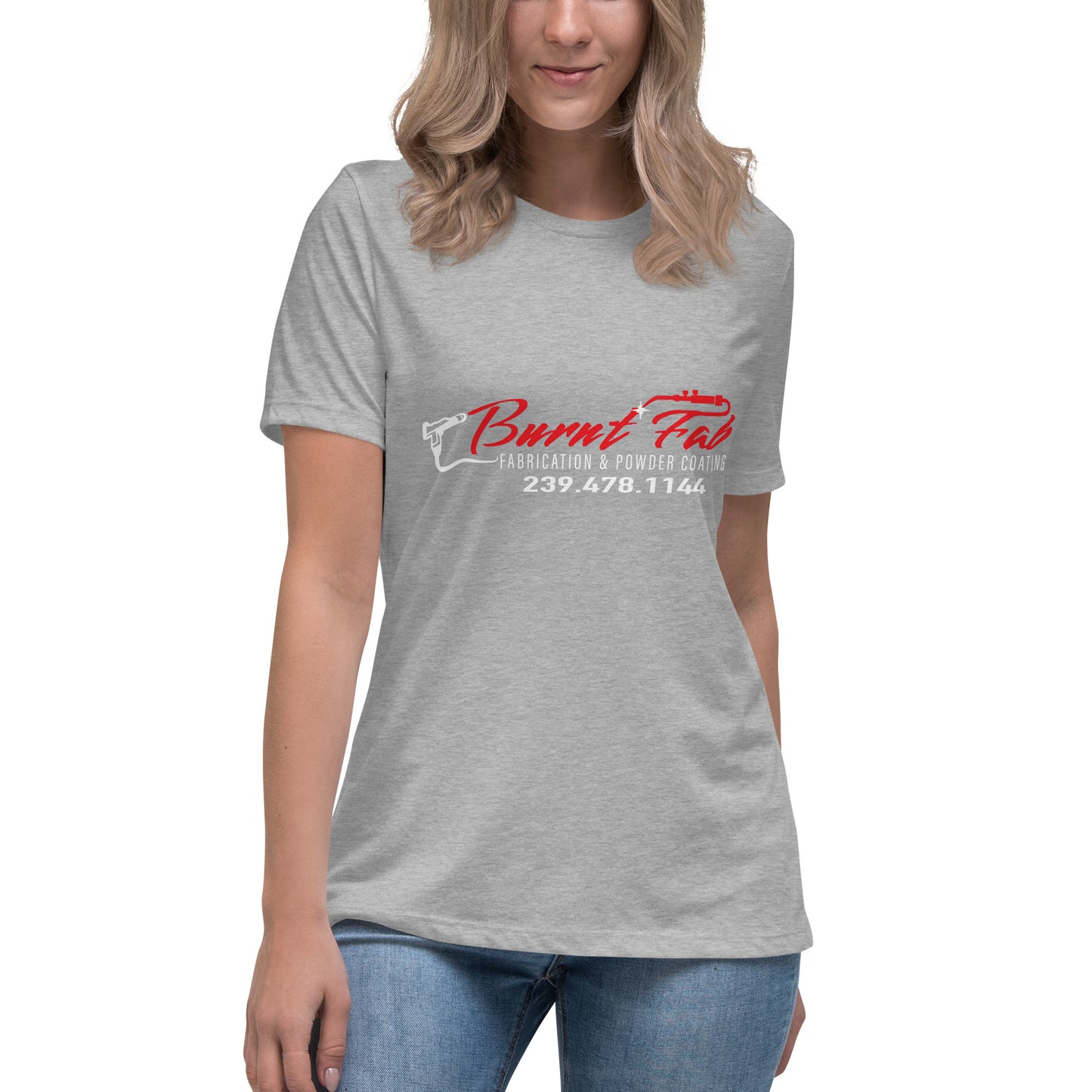 Women's Relaxed Burnt Fab T-Shirt